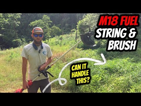 Milwaukee M18 Fuel String Trimmer & Brush Cutter Review