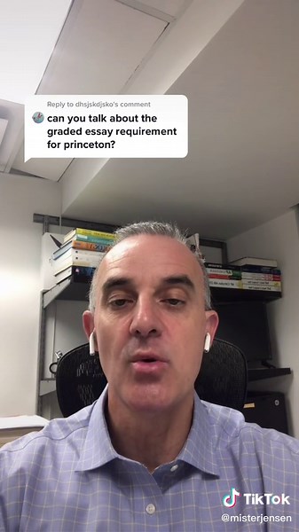 Princeton University Graded Written Paper for Admissions