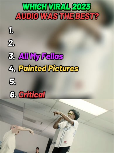 Which 2023 viral audio is the best? 🎶🔥 2023 had some of the craziest trending sounds — from catchy TikTok hooks to audio clips that everyone used on repeat. Some became memes, others turned into bangers, but all of them defined that year online. Which 2023 viral audio hits the hardest for YOU? 👇🎧💭 #viral #fyp #songs #fyp #2023