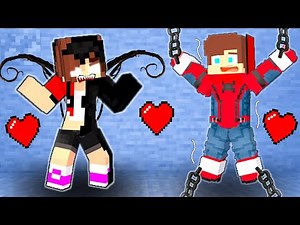 Spiderman JJ and VENOM JJ`s Girl - LOVE CURSE?! | Maizen Minecraft Animation - episode 3