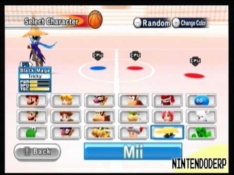 Mario Sports Mix - All Characters!