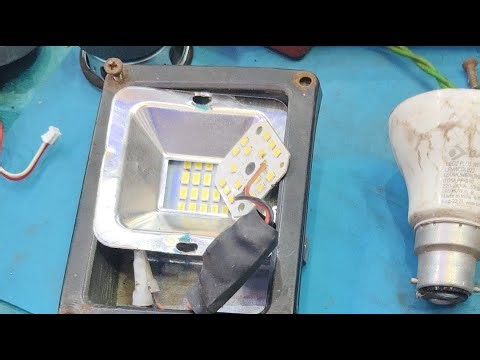 9w led bulb upgrade flood light