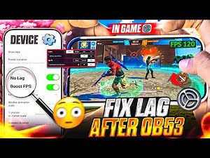 Your Phone Will Never Lag 🥶 After This Video 😤 | free fire best lag fix settings after update 🔥