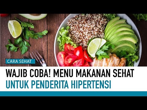 Healthy Food Menu for Hypertension Sufferers | Healthy Ways