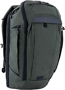 Vertx Gamut Checkpoint Mens Tactical Backpack 25L Large Molle Laptop Rucksack for Travel, Work, Outdoor, Utility Gear Bag, OD Green/Smoke Grey