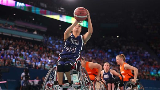 US women's wheelchair basketball team wins silver at 2024 Paris Paralympic Games