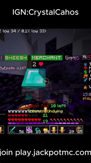 #minecraft #jackpotmcmediachallenge #gaming #jackpotmc #jackpot #pvp #cpvp