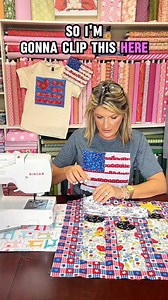 88K views · 1.8K reactions | July 4th Wall Flag Share and Save this so you can come back to find it later :) #sewingblogger #sewing #sewingtutorial #beginnersewing #sewingteacher #sewingteacher https://walmrt.us/3A8Dkca | Tami Jones • Hometown Quilt Company, LLC | Facebook
