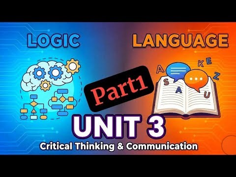 FRESHMAN LOGIC UNIT 3 PART 1