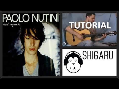 How to play 'Last Request' by Paolo Nutini (acoustic guitar tutorial / lesson)