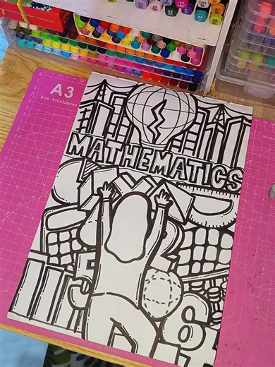 Creative Poster Making for Math Month