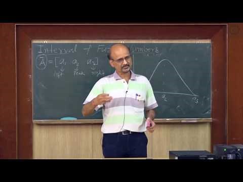 Interval,fuzzy numbers, Interval arithmetic&fuzzy operations(Alha-cut)-Lec18 By Prof S Chakraverty