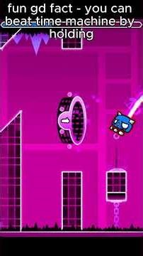 gd hold time machine #geometrydash #nice #gd #yay #gaming #return #like #games