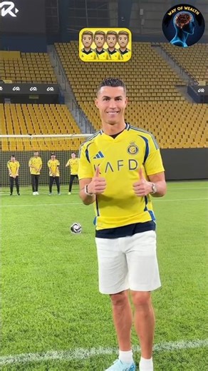 will cristiano ronaldo be able to do this 😱☠️🤔||#football #mrbeast #sports #facts #challenge #shorts