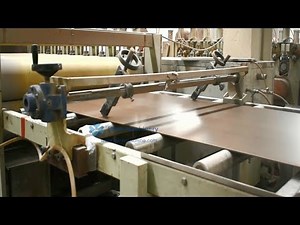 PVC foam board manufacturing process