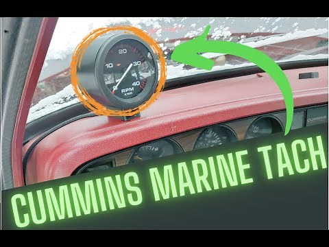 First Gen Cummins Tachometer Install