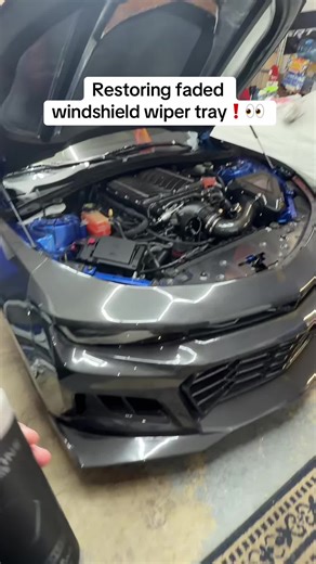 Revive Your Camaro's Trim with Blackout Restorer