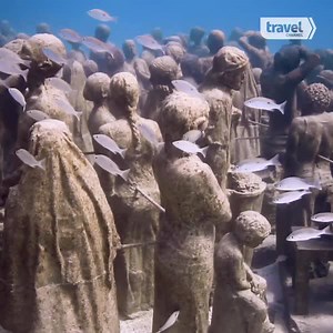 Heading to Cancun? Don't miss this unique underwater attraction. 🌊 🐠 🤳 | Travel Channel