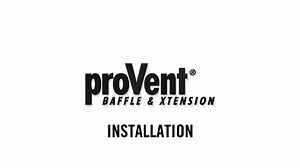 proVent Baffle Installation