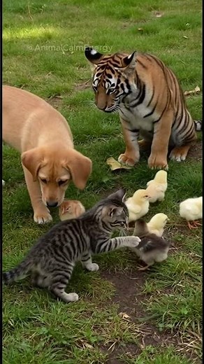 Unexpected Friends Exploring Together