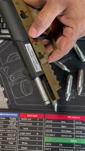 FN Herstal FN Five Seven Airsoft BB Pistol #airsoftcqb #airsoftgun #airsoft #tacticalweapon