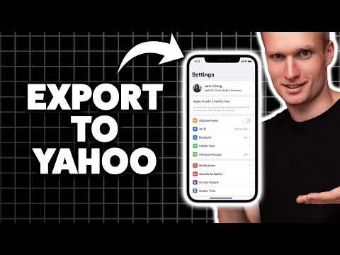 How to Export Contacs to Yahoo on iPhone 2026 (Step-By-Step Tutorial)