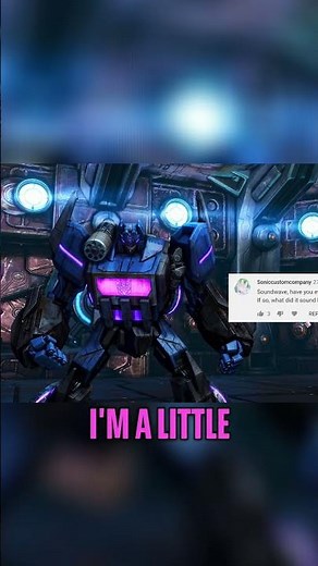 Soundwave's Real Voice!🗣️