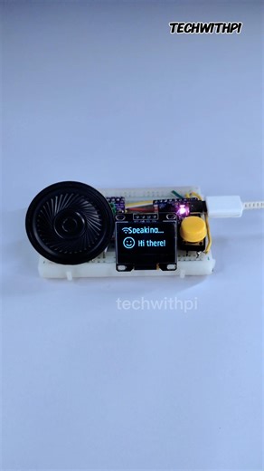 I Built an AI Voice Assistant using ESP32 🤖 (It Actually Talks!)#ai #chatgpt #voiceassistants #diy