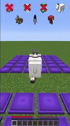 Avoiding Hot Lava vs Jumping Mobs Challenge #meme #shorts #minecraft