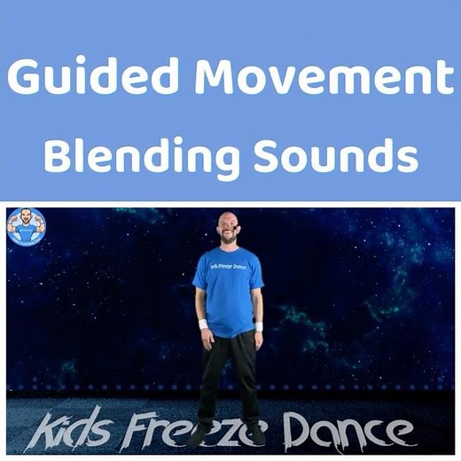 Avoid the summer slide with guided movement and this space themed brain break blending phonics sound