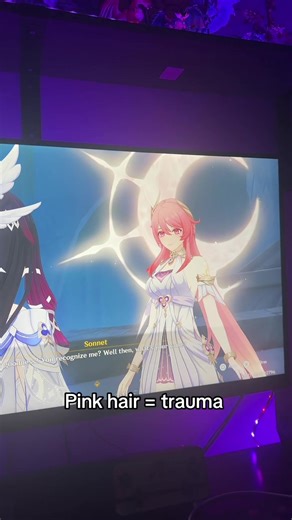 They had me in the first half bro wtf #genshinimpact #honkaiimpact3rd #honkaistarrail #elysia #cyrene