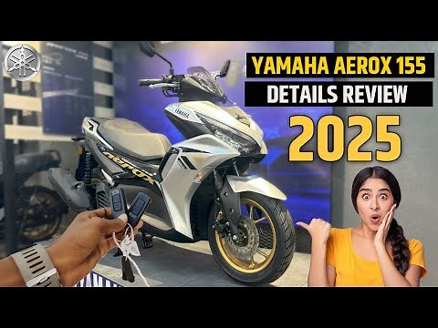 Yamaha Aerox 155 New Model 2025 Reviews | Special Edition Aerox 155 | Yamaha Aerox 2025 Model Review