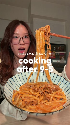 Easy Kimchi Udon Stir Fry Recipe