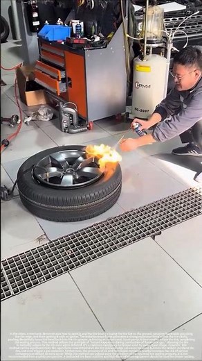 A simple trick to instantly seal tires! A practical method from an auto mechanic.