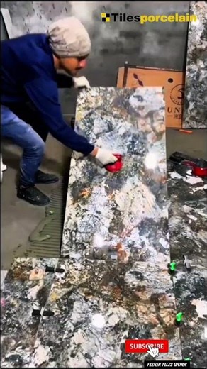 New Floor Tile Installation | Modern Flooring Tiles Installer | Step-by-Step Guide #diyhomedecor