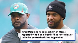 Tua Tagovailoa and Brian Flores had heated blowup before coach’s firing