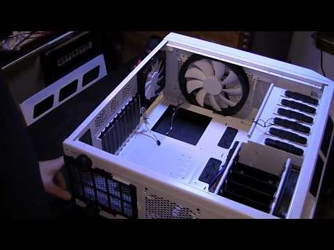 Rosewill Thor V2 White Edition Case Review, Cable Management, Hands-On
