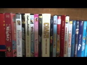 Overview of My Entire DVD/VHS/Blu-Ray/Video Game Collection!