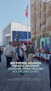 🇵🇭✨ A Royal Visit to the Philippine Pavilion! ✨🇯🇵 We are deeply honored to welcome Her Imperial Highness Princess Takamado to the Philippine Pavilion at World Expo Osaka 2025! Watch this video to get a sneak peek of the occasion which showcases the rich culture, innovation, and warm hospitality of the Philippines. 🌺 Maraming salamat for gracing us with your presence! Discover more about the Philippines through the TravelPH App, now available with Japanese translations on App Store, Google P