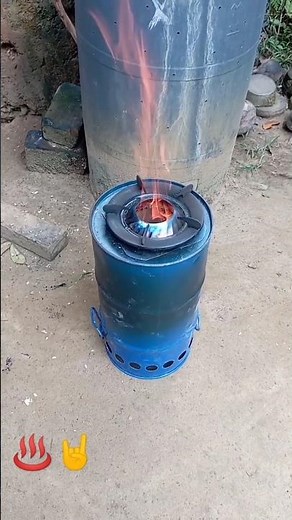 DIY Wood Gas Stove - How to Make a Simple Wood Gas Stove