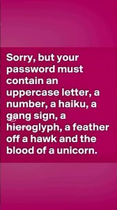 Password incorrect 😑