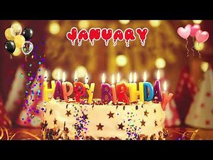 JANUARY Happy Birthday Song – Happy Birthday to You