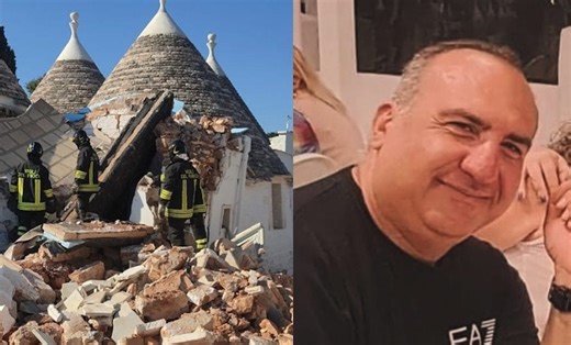 Chi era Nicola Salatino, morto nel trullo esploso: per lui e la moglie era il primo giorno di vacanza