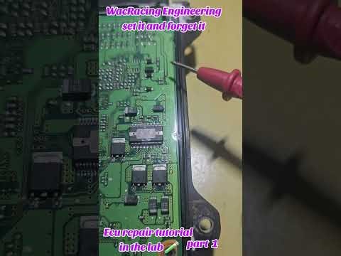 Ecu repair tutorial 1