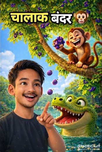 चालाक बंदर 🐒ll