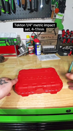 Tekton 1/4” Metric Impact Socket Set Review