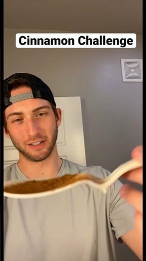 Cinnamon Challenge FAIL #Shorts