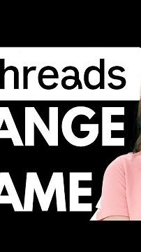 How To Change Your Name On Threads {Fix}