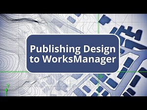 Learn how to Publish Design to WorksManager in TBC Viewer Edition Commands - Trimble Business Center