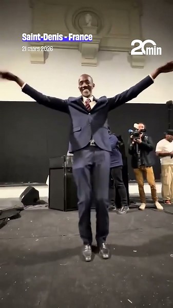 Municipal elections 2026: The new LFI mayor of Saint-Denis, Bally Bagayoko, celebrates his electi...